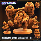 Rambutan Space Assaulters, Papsikels, 32mm Mini