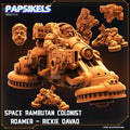 Space Rambutan - Space Rambutan Colonist Roamer - Rickie Davao, Papsikels, Resin - Tabletop miniature - 32mm