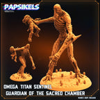 The Omegas, Omega Titan - Sentinel of the Sacred Chamber, Papsikels , Resin Miniature - Tabletop miniature - 32mm