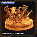 Aliens Vs HumansGigerian Royal Guardians, Papsikels, Resin Miniature