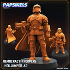Helljumpers, Democracy Troopers, Papsikels, 32mm Mini