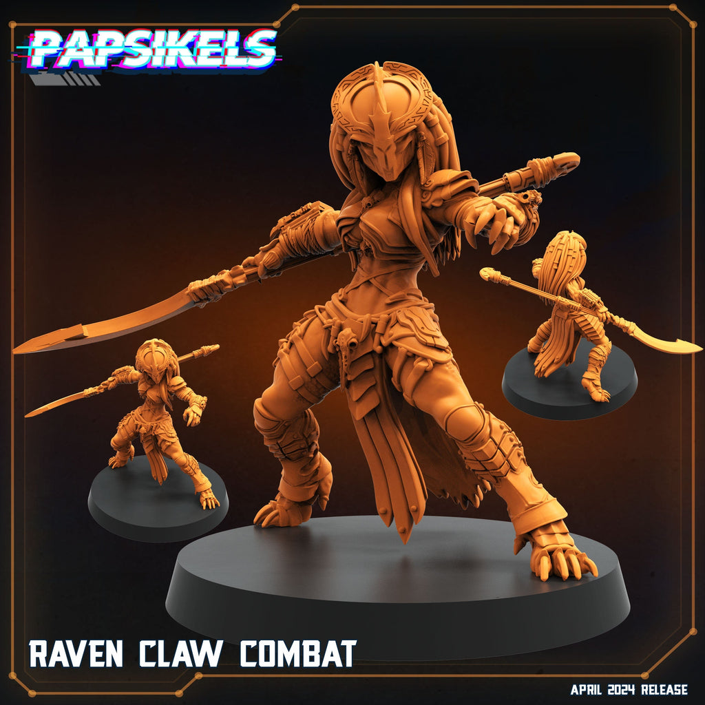 Skull Hunters - Raven Claw, Papsikels, Resin - Tabletop miniature - 32mm