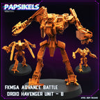 FKMSA Advance Battle Droid Havenger Unit: Papsikels Miniature