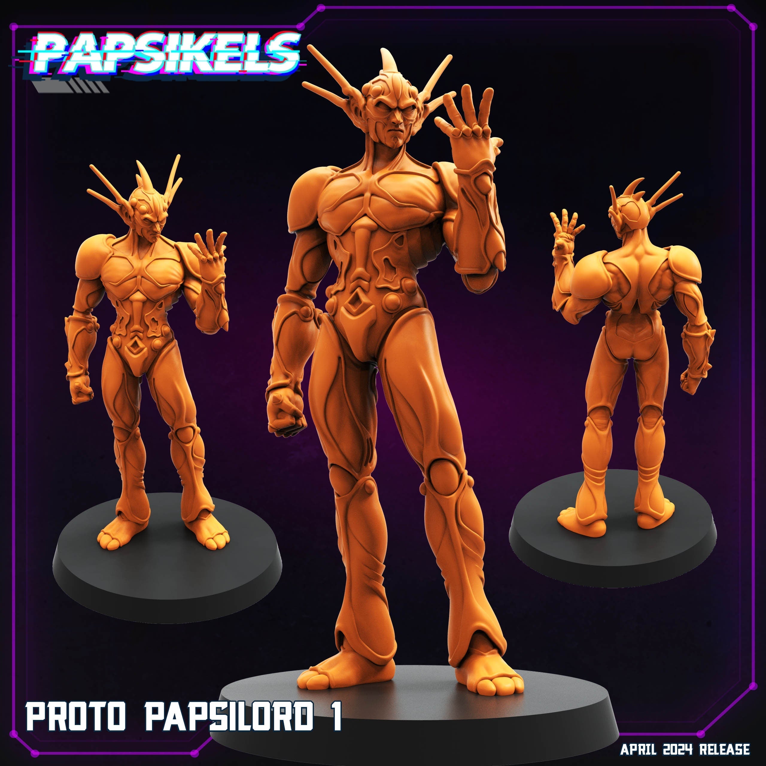 Cyberpunk, Imakarum Proto Papsilord (Guyver), Papsikels, 32mm Mini