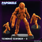 Cyberpunk, Technomad Scavengers - Blame Anime, Papsikels, 32mm or 75mm Mini