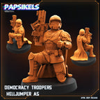 Helljumpers, Democracy Troopers, Papsikels, 32mm Mini