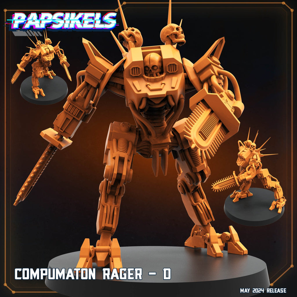 Compumaton Ragers | Helljumpers  | Papsikels | 32mm Miniature