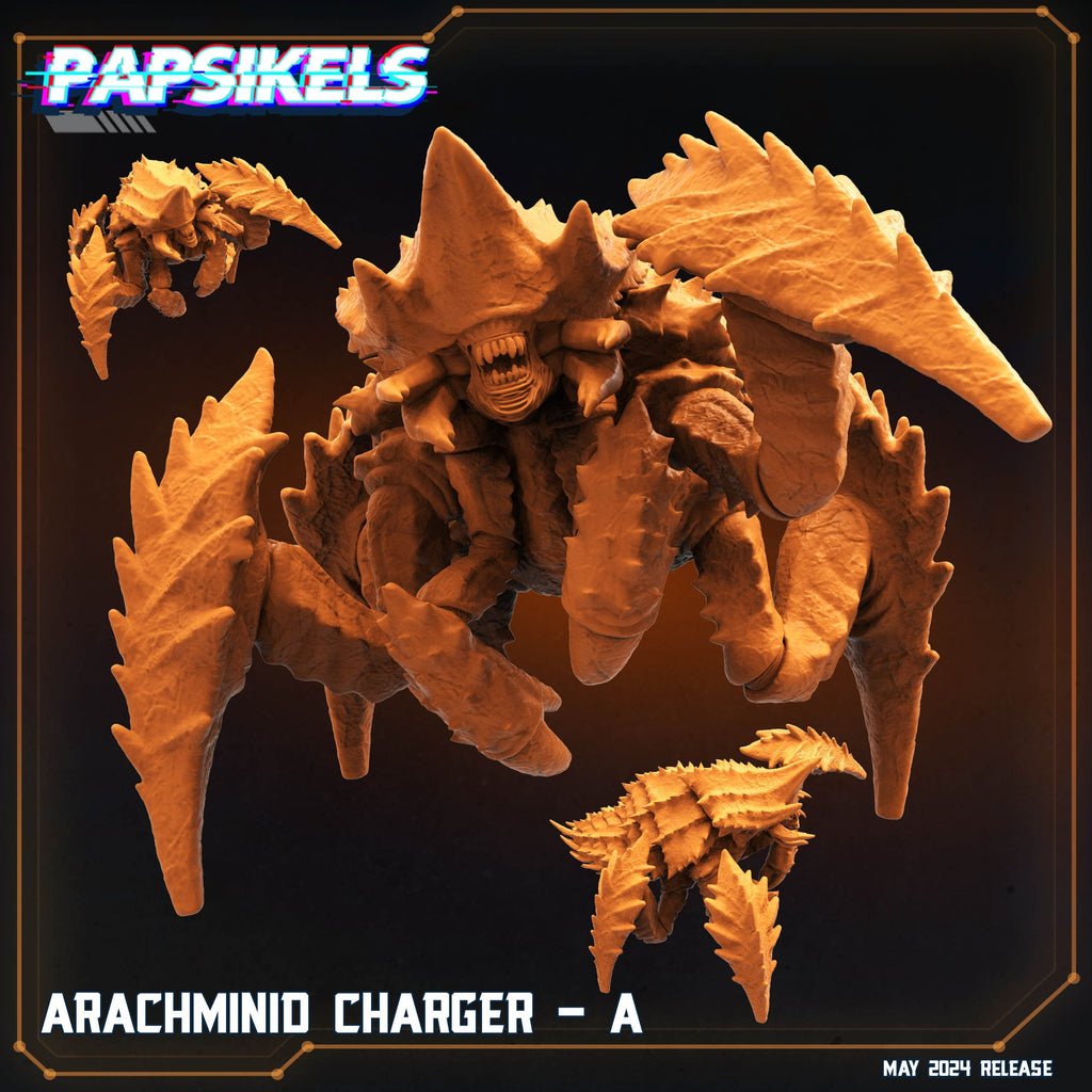 Arachminid Charger | Papsikels | 32mm Miniature