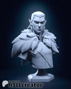Vax'ildan from Critical Role - Legends of Vox Machina (fan art) | Miniature scale 1:15 | h3LL Creator | DIY Model Kit