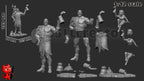 Grog and Pike from Critical Role - Legends of Vox Machina (fan art) | Miniature scale 1:15 | h3LL Creator | DIY Model Kit
