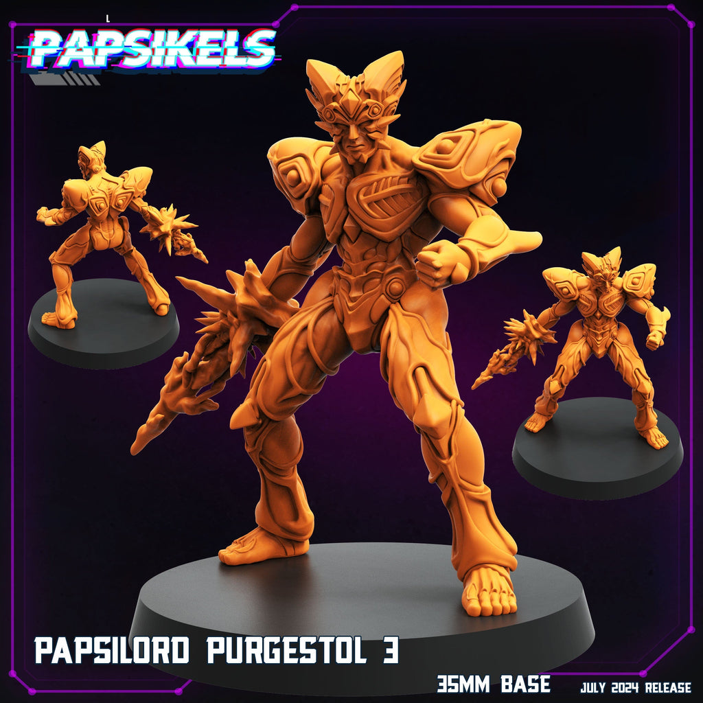 Cyberpunk, Papsilord Purgestol (Guyver), Papsikels, 32mm Mini
