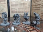 Set of 4 Elementals for D&D, Pathfinder and TTRPG