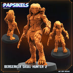 Skull Hunters - Berserker  Skull Hunter, Papsikels, Resin - Tabletop miniature - 32mm