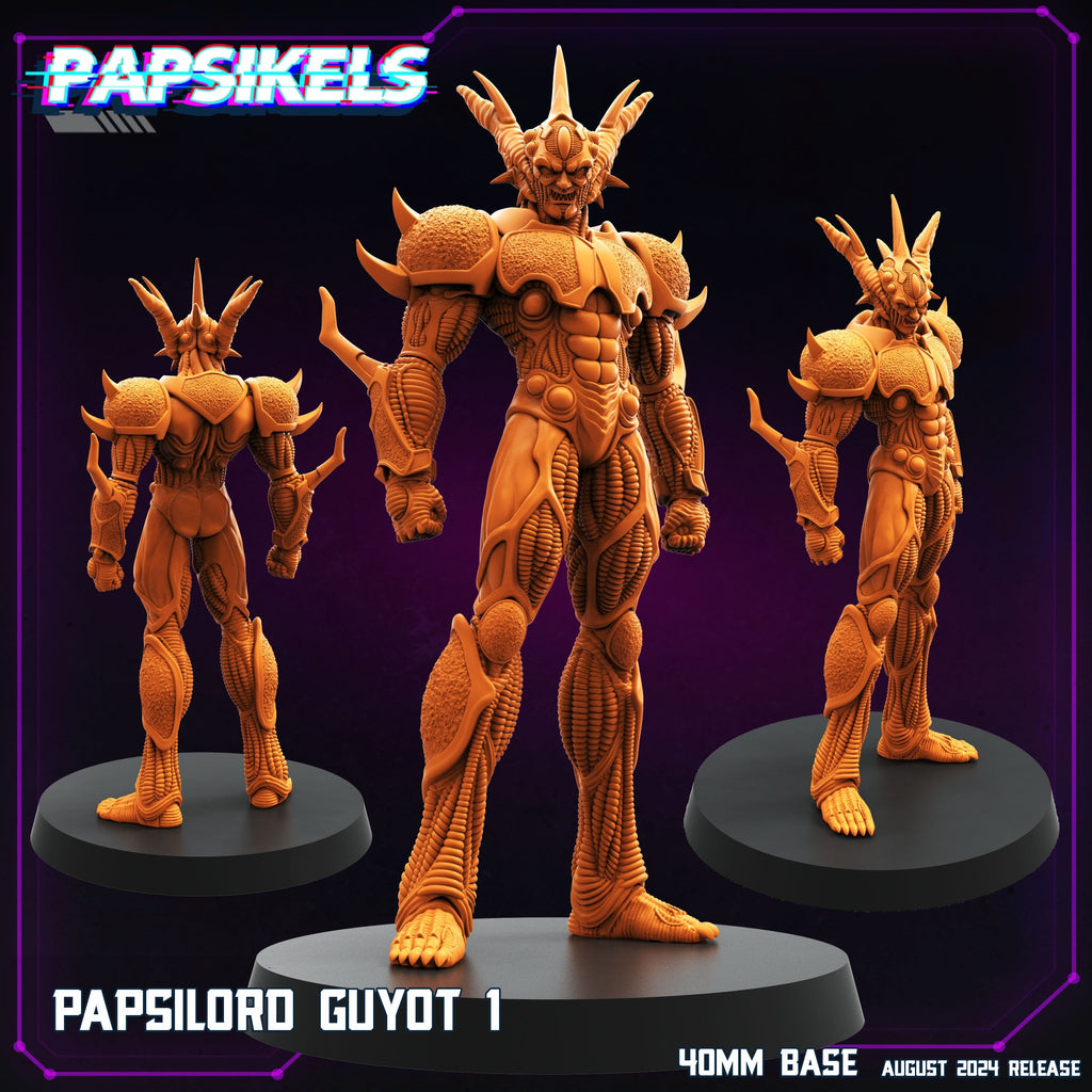 Cyberpunk, Papsilord Guyot (Guyver), Papsikels, 32mm Mini