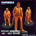 Cyberpunk, Blade Runner Replicant Detection Unit Ricky Deckard , Papsikels, 32mm Mini