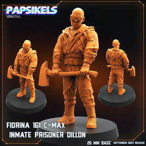 Aliens Vs Humans Remus | Fiorina 161 (Fury 161) C-Max Inmate Prisoner Dillon, Papsikels, 32mm Mini