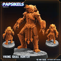 Skull Hunters - Viking Skull Hunter, Papsikels, Resin - Tabletop miniature - 32mm