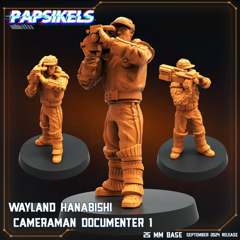 Aliens Vs Humans Remus | Wayland Hanabishi Cameraman Documenters WY | Papsikels, 32mm Mini