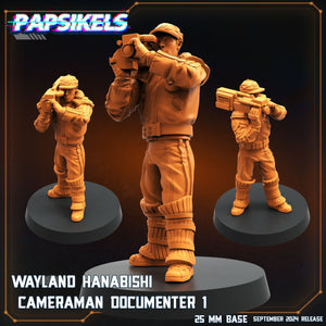 Aliens Vs Humans Remus | Wayland Hanabishi Cameraman Documenters WY | Papsikels, 32mm Mini