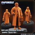 Aliens Vs Humans Remus | Wayland Hanabishi Scientist Sample Collectors WY | Papsikels, 32mm Mini