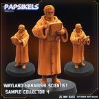 Aliens Vs Humans Remus | Wayland Hanabishi Scientist Sample Collectors WY | Papsikels, 32mm Mini