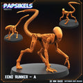 Aliens Vs Humans Remus, Alien Xenomorph Xeno Runners - Papsikels, 32mm Mini