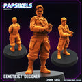 Cyberpunk, Geneticist Designer, Papsikels, 32mm Mini