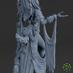 Delilah: Faun Druid Miniature for D&D, Pathfinder TTRPG - Fantasy Forest Creature by Atlas 3DSS