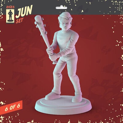 Stranger Things | 24 - Stranger Things Set 1 | 32mm Scale | Pop Minis | Pop Chibis | Resin Miniatures