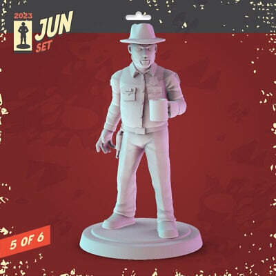 Stranger Things | 24 - Stranger Things Set 1 | 32mm Scale | Pop Minis | Pop Chibis | Resin Miniatures