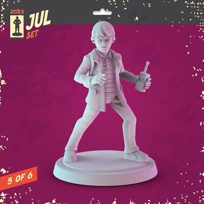 Stranger Things Set 2 | 25 - Stranger Things Set 2 | 32mm Scale | Pop Minis | Pop Chibis | Resin Miniatures