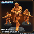 Aliens Vs Humans Remus | Papz Industries WY PMCS Operator 11, Papsikels, 32mm Mini