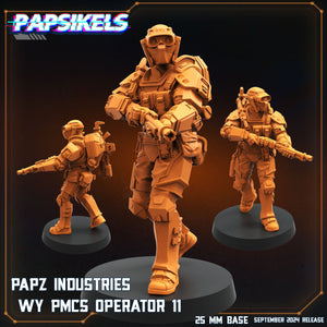 Aliens Vs Humans Remus | Papz Industries WY PMCS Operator 11, Papsikels, 32mm Mini