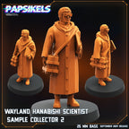 Aliens Vs Humans Remus | Wayland Hanabishi Scientist Sample Collectors WY | Papsikels, 32mm Mini