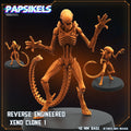 Alien vs Human Scavenger Romulus: 32mm Reverse-Engineered Xeno Clone Miniature Miniatures for RPG & Tabletop Games