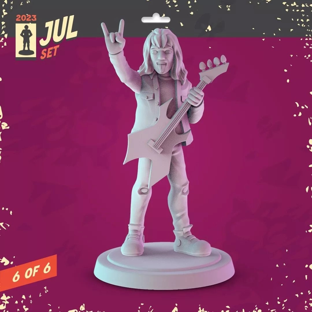 Stranger Things Set 2 | 25 - Stranger Things Set 2 | 32mm Scale | Pop Minis | Pop Chibis | Resin Miniatures