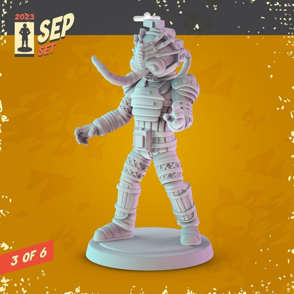 Alien | 27 - Alien Aliens | 32mm Scale | Pop Minis | Pop Chibis | Resin Miniatures