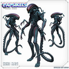 Aliens Vs Humans Resurgence, Alien Xenomorph Xeno Navi - Papsikels, 32mm Mini