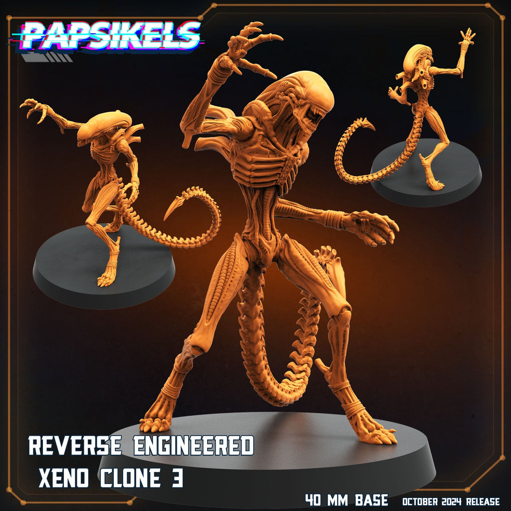 Alien vs Human Scavenger Romulus: 32mm Reverse-Engineered Xeno Clone Miniature Miniatures for RPG & Tabletop Games