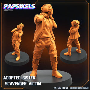 Aliens Vs Humans Execration Romulus, Adopted Sister Scavenger Victim, Papsikels, 32mm Mini
