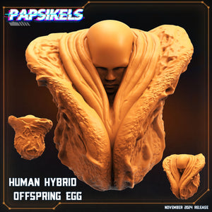 Aliens Vs Humans Execration Romulus, Human Hybrid Offspring Egg, Papsikels, 32mm or 75mm Mini