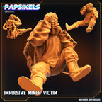 Aliens Vs Humans Execration Romulus, Impulsive Miner Victim, Papsikels, 32mm Mini