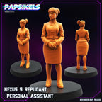 Cyberpunk, Blade Runner Nexus 9 Replicant Company, Papsikels, 32mm Mini