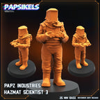 Aliens Vs Humans Execration Romulus, Papz Industries Hazmat Scientists, Papsikels, 32mm Mini