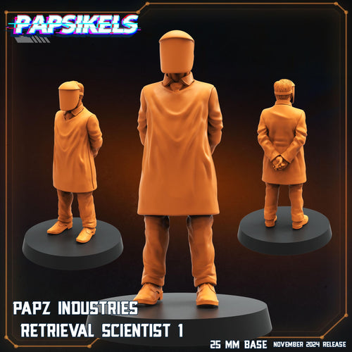 Aliens Vs Humans Execration Romulus, Papz Industries Retrieval Scientists, Papsikels, 32mm Mini