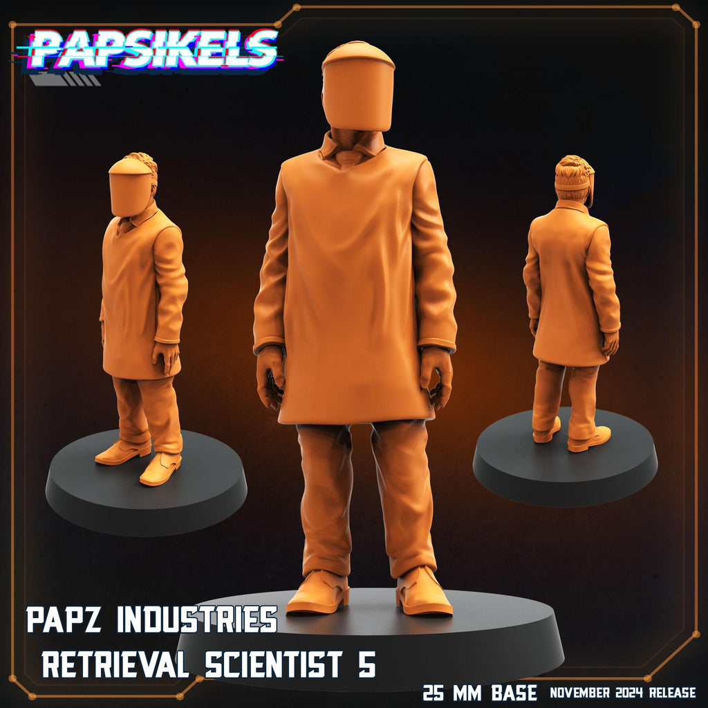Aliens Vs Humans Execration Romulus, Papz Industries Retrieval Scientists, Papsikels, 32mm Mini