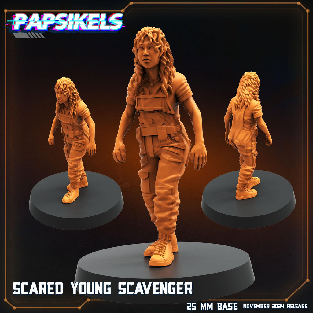 Aliens Vs Humans Execration Romulus, Scared Young Scavenger, Papsikels, 32mm Mini