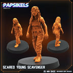 Aliens Vs Humans Execration Romulus, Scared Young Scavenger, Papsikels, 32mm Mini