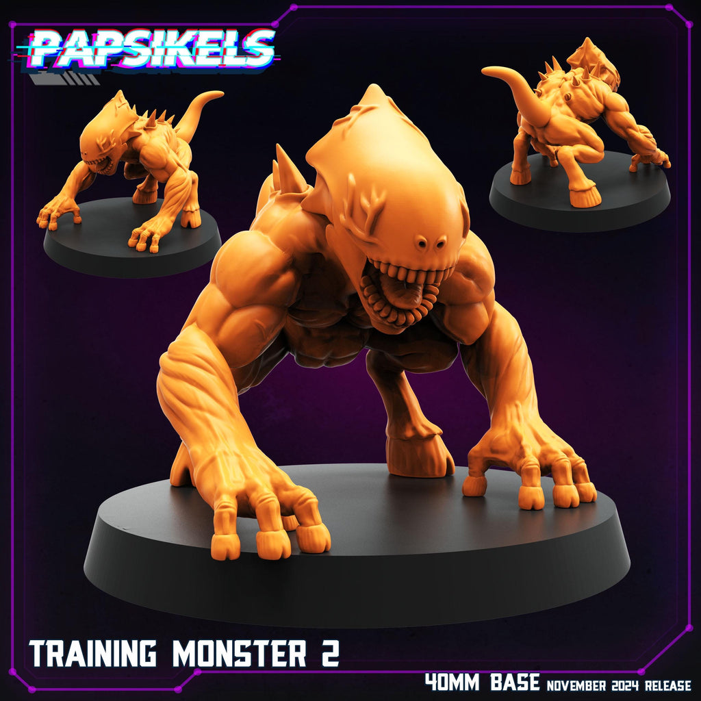 Cyberpunk, Training Monsters, Papsikels, 32mm Mini