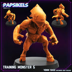 Cyberpunk, Training Monsters, Papsikels, 32mm Mini